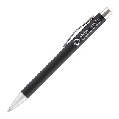 Travis Soft Feel Ball Pen with Chrome Trim