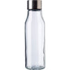 Everest Glass Water Bottle with Stainless Steel Lid - 500ml