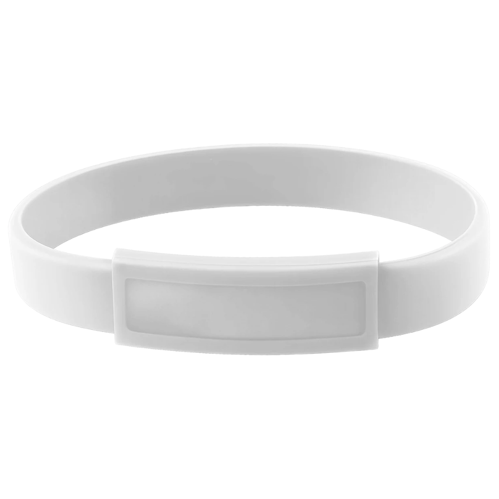 Silicone Wristband with Branded Label