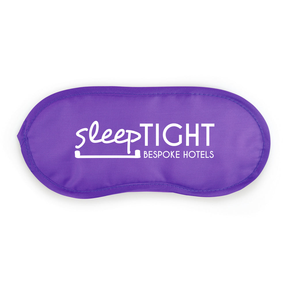 Branded Elasticated Travel Eye Mask