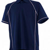 Finden + Hales Performance Piped Polo Shirt