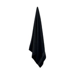 Towel organic cotton 180x100cm Black