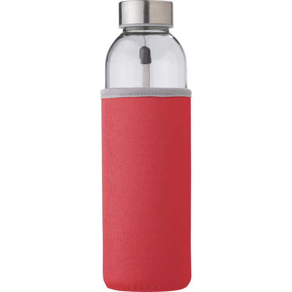 Heywell Glass bottle with sleeve (500ml)