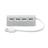 4 port USB hub with cable