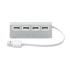 4 port USB hub with cable