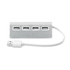Branded 4 port USB hub with cable