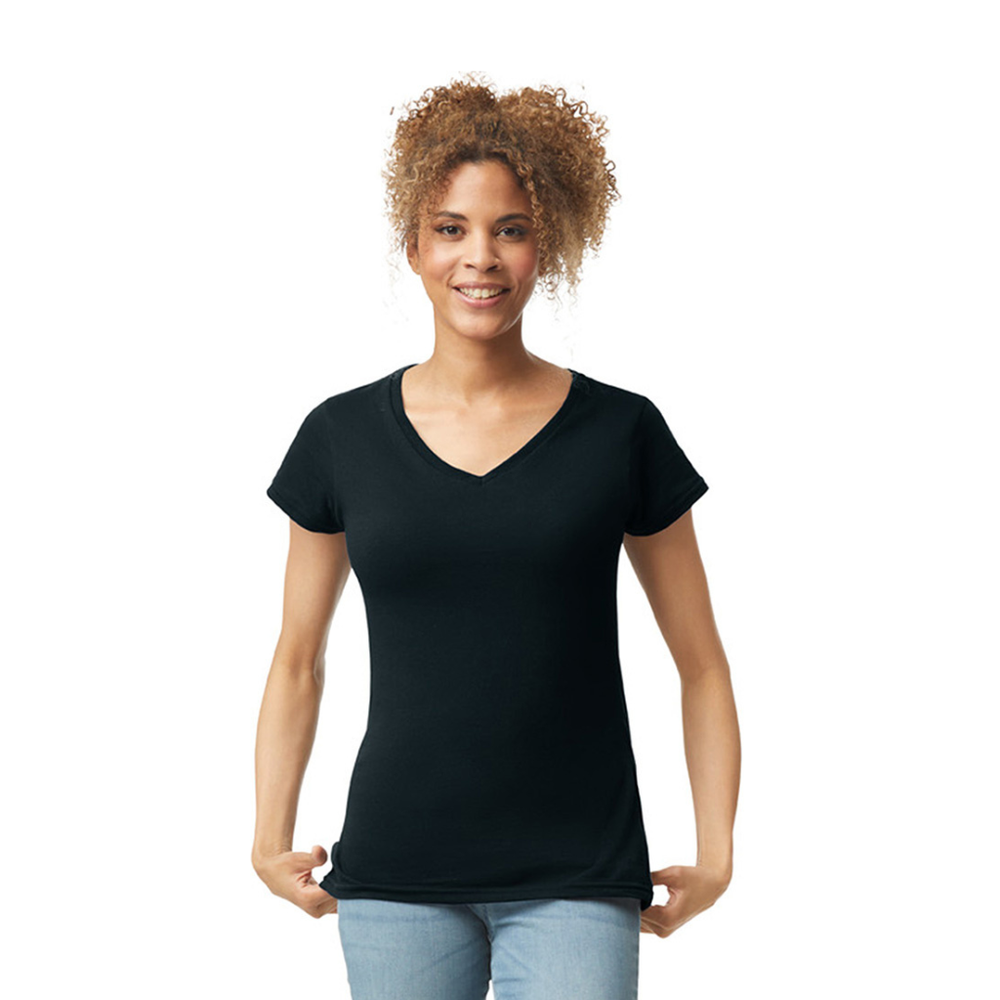 Gildan Ladies SoftStyle® V Neck T-Shirt