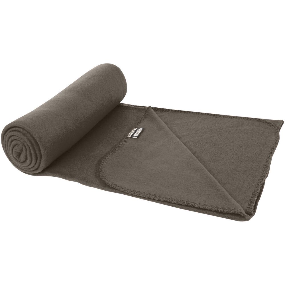 Branded Willow GRS RPET polar fleece blanket