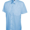 Mens Poplin Half Sleeve Shirt
