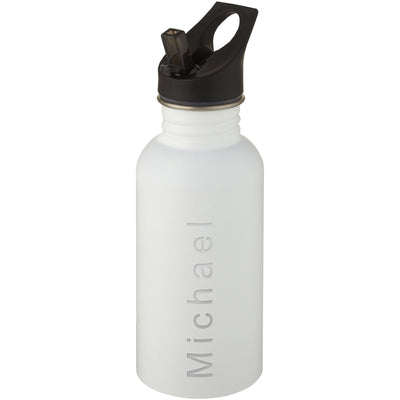 Branded Lexi 500 ml stainless steel sport bottle