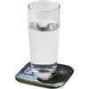 Branded Brite-Mat® square coaster with tyre material