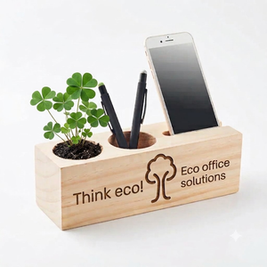 Branded Desk stand with seeds kit