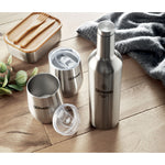 Double walled bottle & mug set