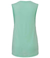 Bella Ladies Flowy Scoop Muscle Tank Top