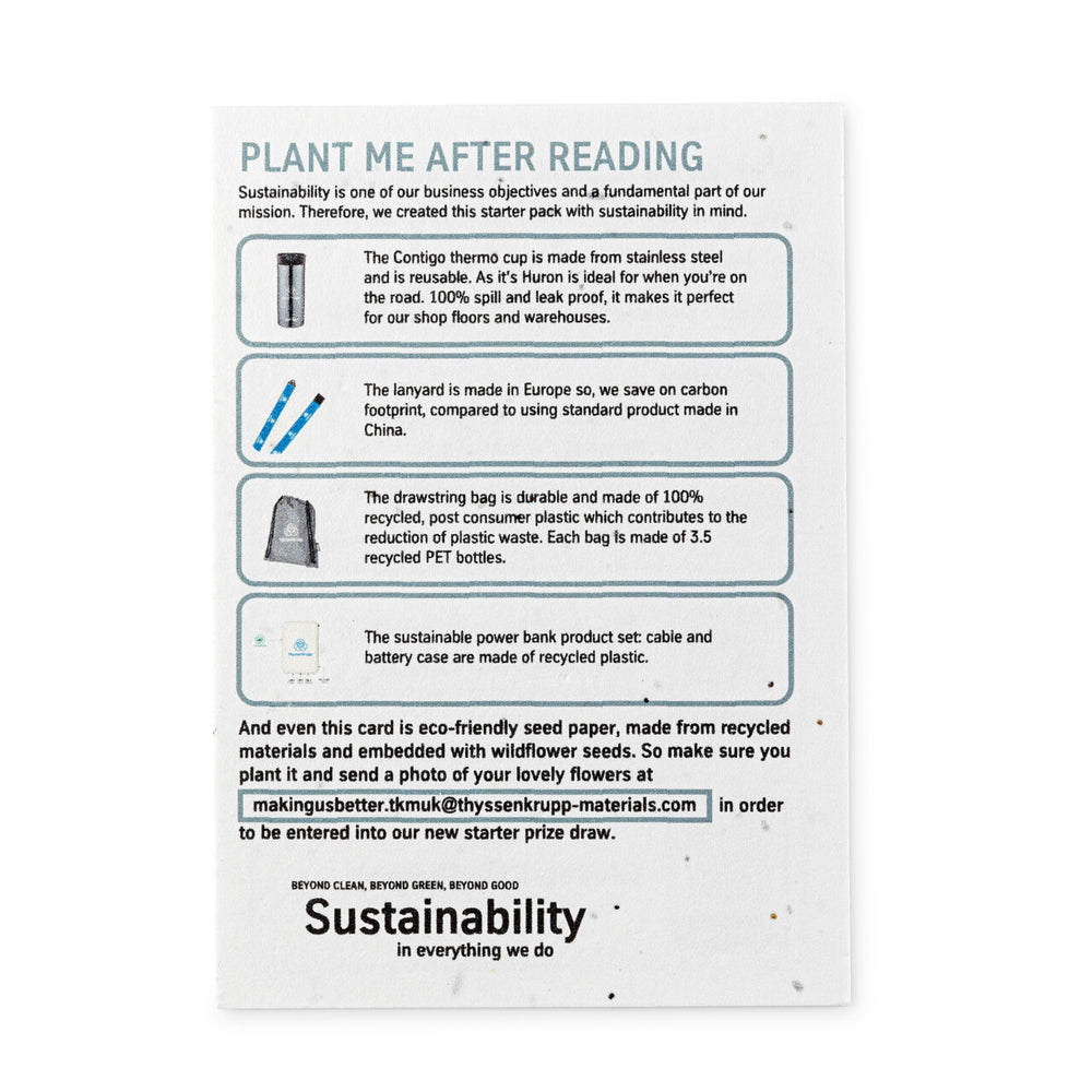 A6 Seed Paper
