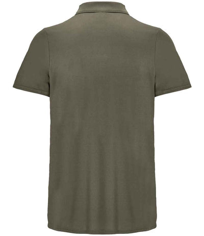 SOL'S Unisex Pitcher Recycled Polyester Piqué Polo Shirt Army