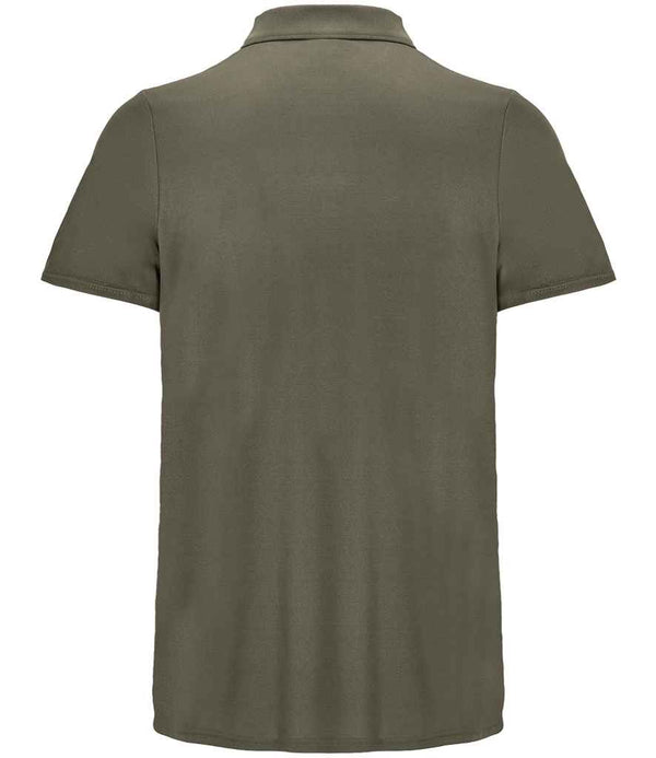 SOL'S Unisex Pitcher Recycled Polyester Piqué Polo Shirt Army