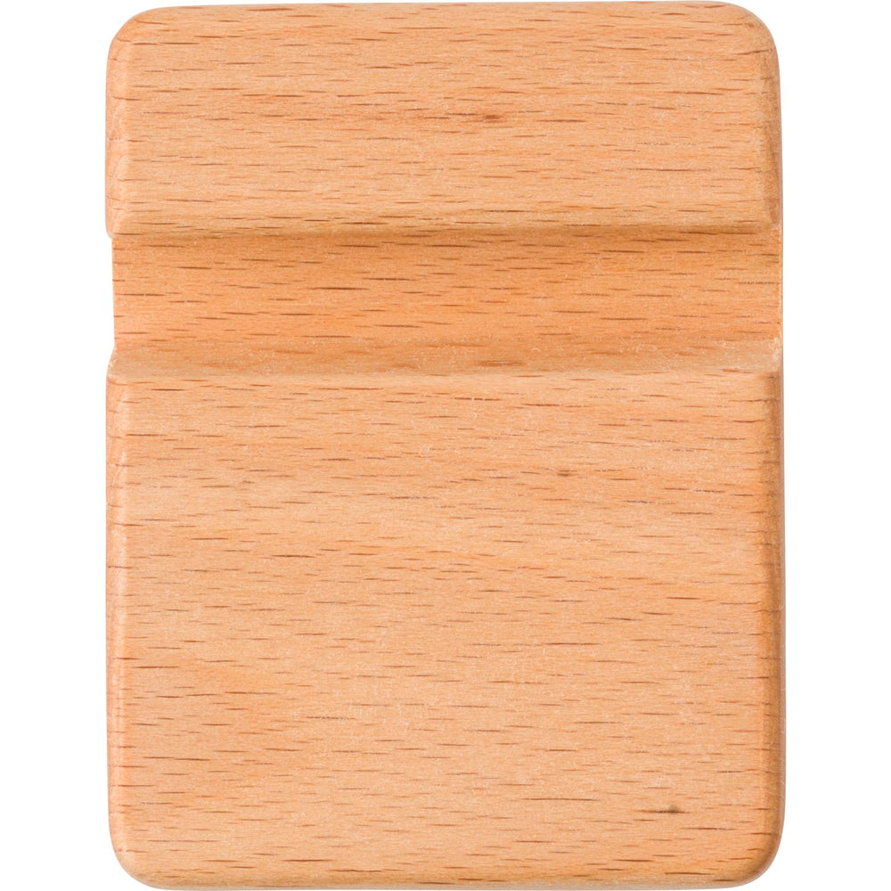 Branded Lausanne Beech wood phone holder