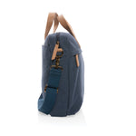 Branded Impact AWARE™ 16 oz. recycled canvas laptop bag