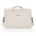 Branded Laluka AWARE™ recycled cotton 15.4 inch laptop bag