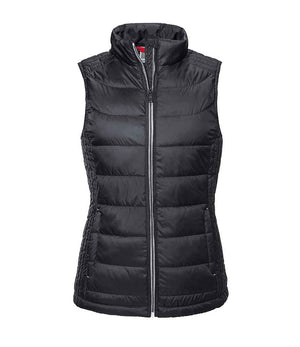 Russell Ladies Nano Padded Bodywarmer Black