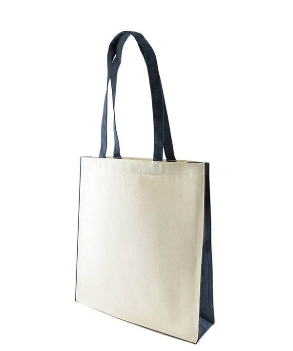 10oz Canvas Bag with Dyed Gussets - Kuku