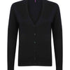Branded Henbury Ladies Lightweight V Neck Cardigan