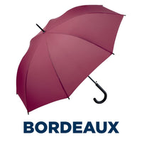 Fare Automatic Opening Umbrella with Plastic Crook Handle - 1000mm