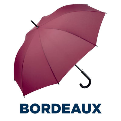 Fare Automatic Opening Umbrella with Plastic Crook Handle - 1000mm