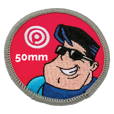 Branded Embroidered Patch (50mm)