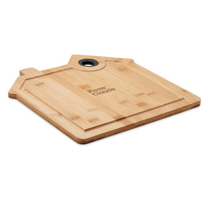 Bamboo house cutting board