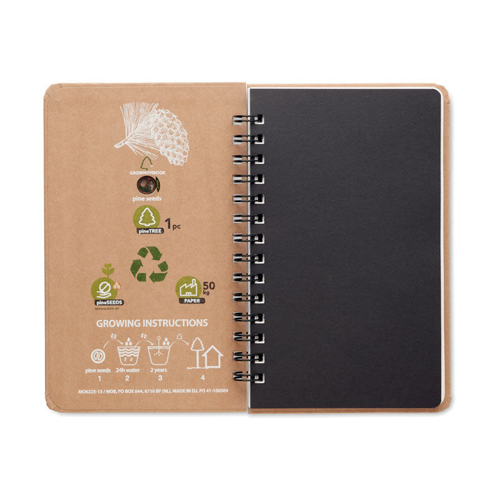 Branded A5 Pine tree GROWNOTEBOOK™