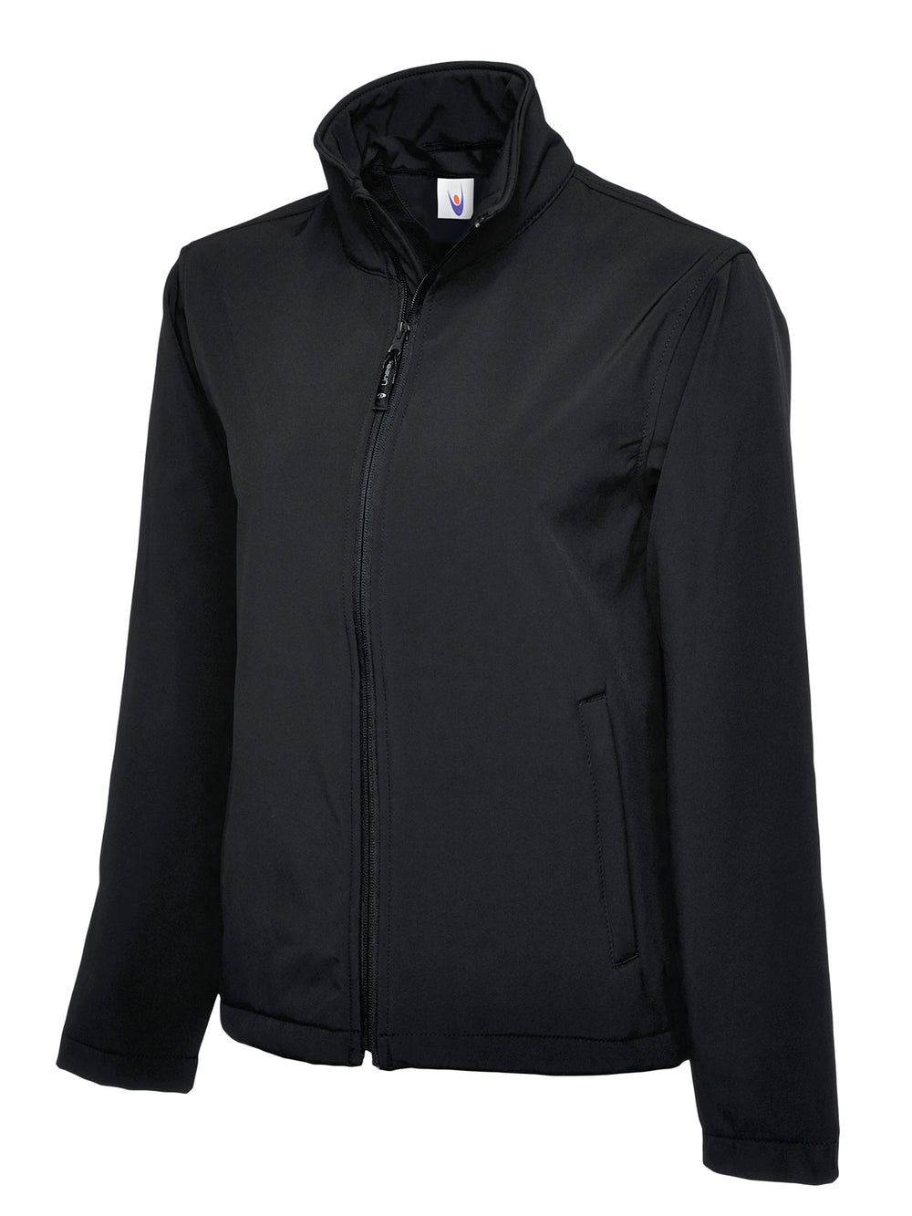 Branded Classic Full Zip Soft Shell Jacket