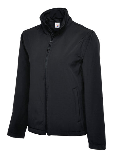Branded Classic Full Zip Soft Shell Jacket