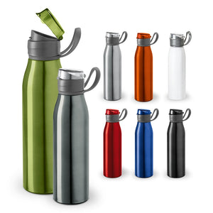 KORVER. Aluminium 650 mL sports bottle