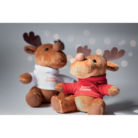 Plush reindeer with hoodie