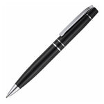 Branded DUKE ball pen with chrome trim