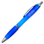 Promotional Curvy Ball Pens | Branded Budget Curvy Pens | Totally Branded