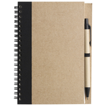 Branded Smithen Cardboard notebook with ballpen
