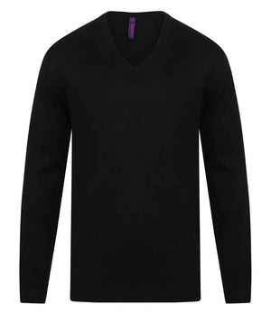 Henbury Acrylic V Neck Sweater