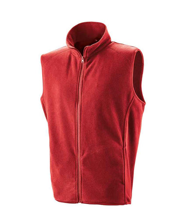 Result Core Micro Fleece Gilet Red