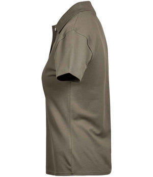 Tee Jays Ladies Luxury Stretch Polo Shirt Clay