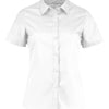 Kustom Kit Ladies Short Sleeve Tailored Poplin Shirt