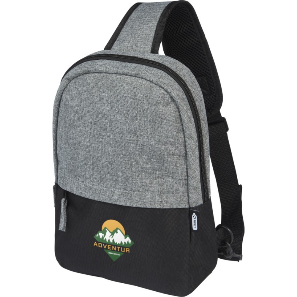 Branded Reclaim GRS recycled two-tone sling 3.5L