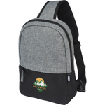 Branded Reclaim GRS recycled two-tone sling 3.5L