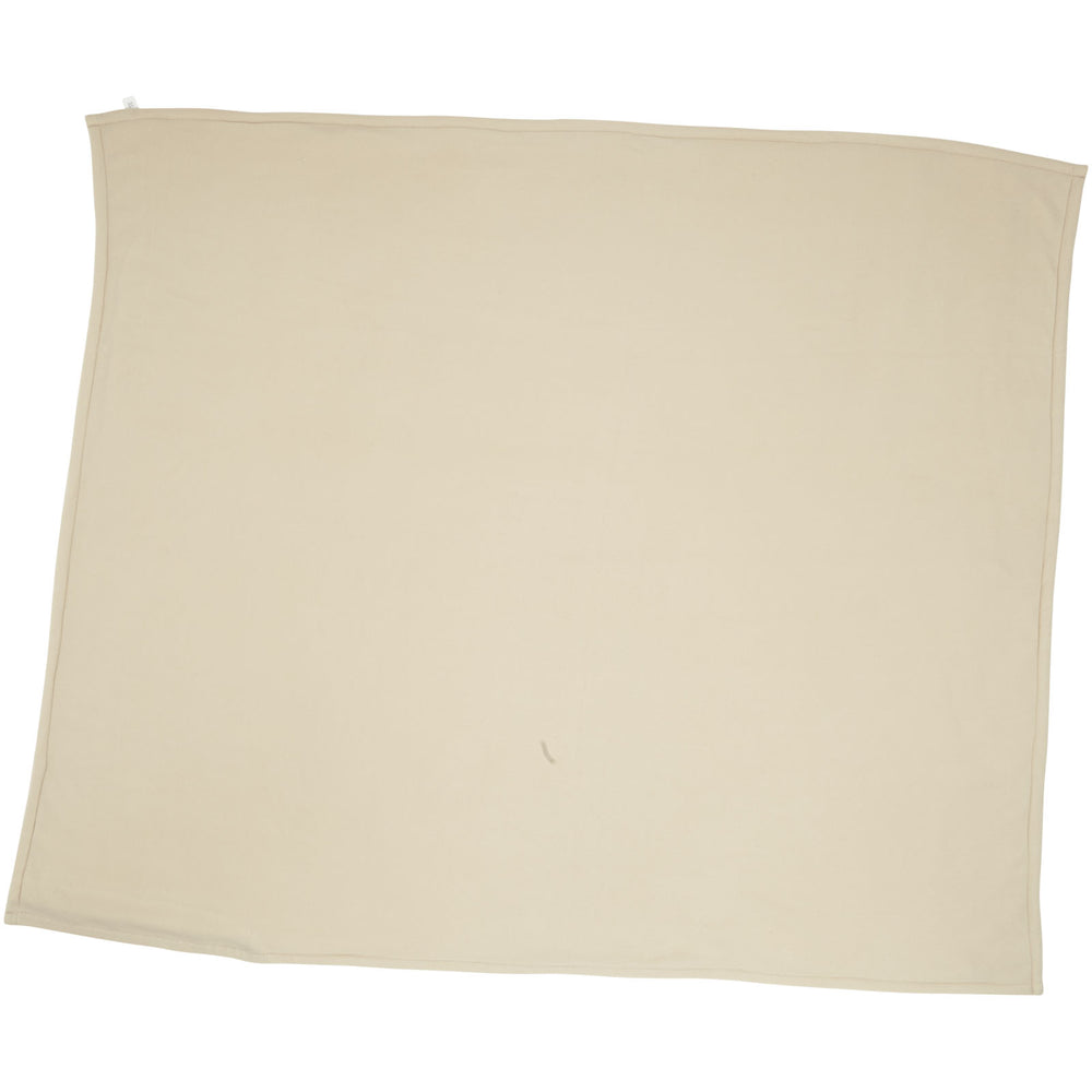 Branded Springwood soft fleece and sherpa plaid blanket