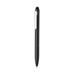 Branded Kymi RCS certified recycled aluminium pen with stylus