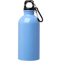 Oregon 400 ml RCS certified single wall stainless steel water bottle with carabiner