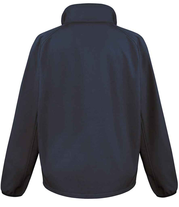Result Core Printable Soft Shell Jacket Navy/Navy