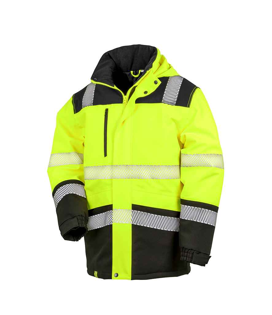 Copysafe Jacket Result Safe-Guard Extreme Tech Printable Soft Shell Safety Jacket ...